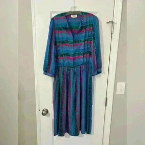 Vintage 80’s Midi Dress